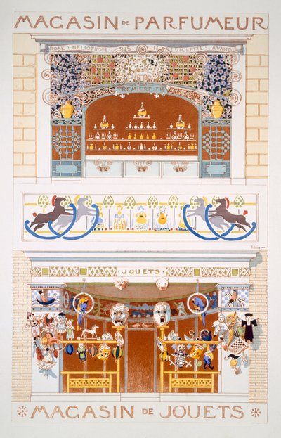 Two Shop-Front Designs: A Perfume Seller